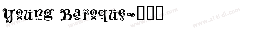 Young Baroque字体转换